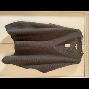 LOFT Women’s Poncho sweater Grey (Brand new)